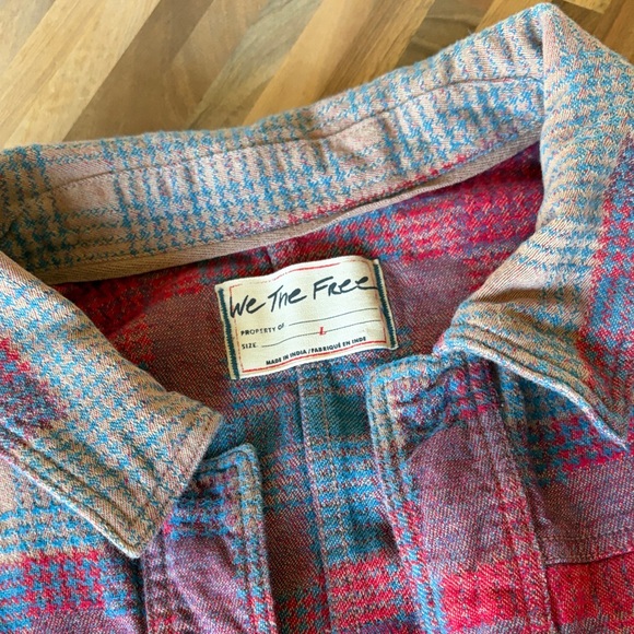 We The Free Keep It Cozy Plaid shirt - Picture 3 of 4